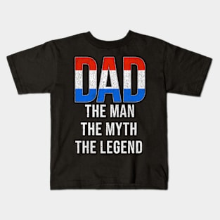 Dutch Dad The Man The Myth The Legend - Gift for Dutch Dad With Roots From Dutch Kids T-Shirt